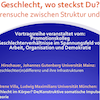 Das Feed-Logo der Vortragsreihe Geschlecht, wo steckst Du? Eine Spurensuche zwischen Struktur und Subjekt